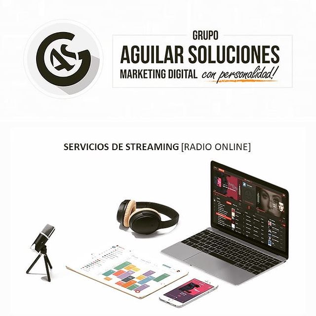 Streaming de Radio Online GAS — Grupo Aguilar Soluciones El Salvador